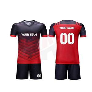 ชุดยูนิฟอร์มฟุตบอลหญิง เสื้อ กางเกงขาสั้น แห้งเร็ว น้ำหนักเบา ชุดทีมฟุตบอล ขายส่งจากโรงงาน ชุดยูนิฟอร์มฟุตบอลเด็ก - Product Image 1