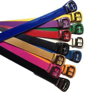 Casual <b>Belt</b> Solid Color Pin Buckle Rectangular Silver Buckle Durable Blue <b>Red</b> Green Navy Black - Product Image 5