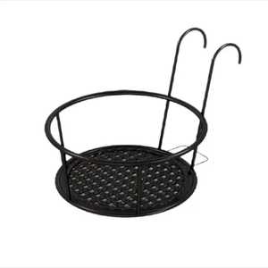 Jardinière suspendue en acier de qualité supérieure pour l'intérieur et l'extérieur, jardin, balcon, moderne, durable, décorative, porte-plantes, décoration intérieure - Product Image 1
