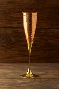 bar decor copper <b>goblet</b> table decor copper <b>wine</b> glass home styling copper <b>goblet</b> interior decor copper - Product Image 4