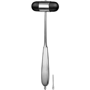 Martillo de Reflejos Dejerine Japonés de Acero Inoxidable de 21 cm con Aguja, Herramienta de Diagnóstico Neurológico, Instrumento Médico - Product Image 1