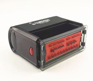 Sello autoentintable WES AUTO STAMP MACHINE SELLOS Numeración automática SELLOS FECHA SELLADO rectángulo 22*58mm - Product Image 2