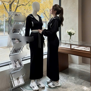 Ensemble deux pièces long pour femme, décontracté, confortable, naturel, tendance, lavable, écologique, emballage personnalisé, Vietnam - Product Image 3