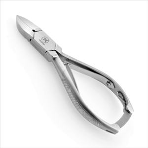 KOUNAIN Cortador de uñas de media luna de acero inoxidable resistente de alta calidad con mango de bloqueo para uñas duras de los pies y uñas de los dedos - Product Image 5