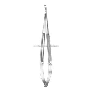 Porte-aiguilles micro-aiguilles manuels incurvés A-1 VERITAS de 18,5 cm, personnalisés OEM, réutilisables, instruments chirurgicaux pour sutures - Product Image 6