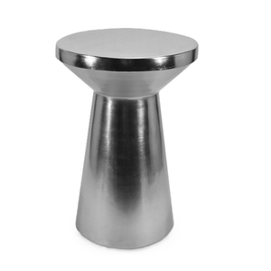 Prime Quality Aluminum Metal Side <b>Table</b> Silver Finished for Home Hotels Living Room Decorative Furniture Side <b>Tables</b> - Product Image 5