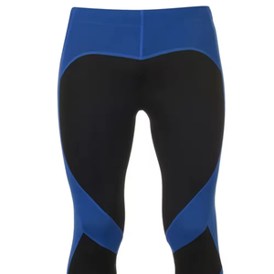 Leggings de Compresión Colorblock para Hombre, de Secado Rápido, con Estampado Geométrico por Sublimación, Cierre con Cordón - Product Image 5