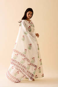 Femmes filles imprimé pur coton Maxi robe indien bloc imprimé décontracté été soirée à la mode en gros longue Midi en vrac - Product Image 2