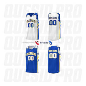 Maillot de basketball léger en polyester, nouvelle arrivée, meilleur fournisseur, vêtements de sport respirants, maillots de basketball réversibles - Product Image 2