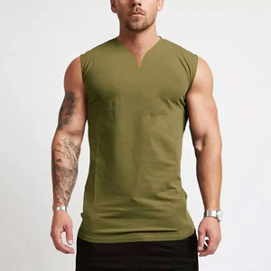 PASUXI Casual Quick Dry Moisture Wicking Fitness Wear <b>Stringer</b> Camo Tank Top Men's Gym Workout Singlet Breathable Running <b>Vest</b> - Product Image 6