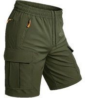 Shorts cargo pour hommes, 8 pouces, à poches frontales, séchage rapide, légers, respirants, pour le sport, la pêche, le travail, formels, 5 poches, personnalisables OEM