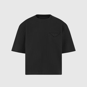 Camiseta Unisex de Manga Larga, Tejido de Poliéster Grueso, Cuello Redondo, Corte Holgado, con Bolsillo Frontal, Color Personalizado - Product Image 1