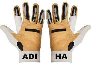 Premium Quality Leather Baseball Batting Gloves Customizable Colors Sizes Lightweight Anti-Slip <b>Hook</b> Loop Closure Adiha Impex - Product Image 4