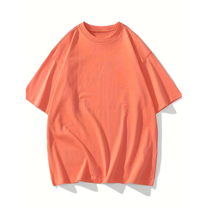 T-shirt Homme Oversize Personnalisé en Coton de Haute Qualité, Style Décontracté Streetwear, Imprimé Graphique, Idéal pour l'Été - Product Image 4