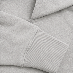 Sweat-shirt à capuche gris chiné pour homme, 100% coton molletonné, coupe ample, manches classiques, couleur unie, style décontracté, vêtement d'automne - Product Image 6