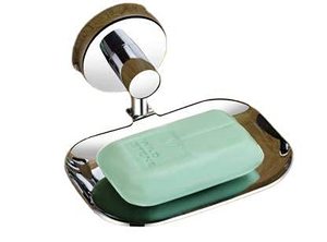 PROMIXO Modern Stainless Steel Cloth <b>Hook</b> Wall Mounted Heavy Duty Rustproof Door <b>Towel</b> Hanger Model Metro Soap Dish - Product Image 2