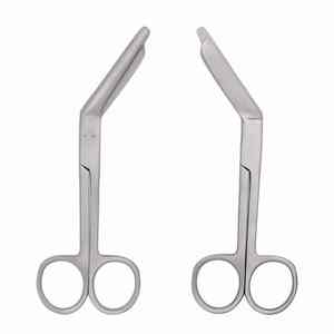 Ciseaux à bandages courbés Lister de qualité supérieure, faible MOQ, instruments médicaux pour le traitement médical - Product Image 4