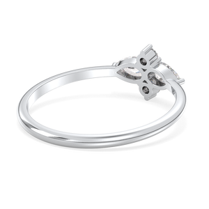 Bagues de fiançailles REYES en argent sterling 925 de haute qualité avec moissanite, personnalisables, cadeau de mariage, bijoux fins pour femmes, pour les fêtes - Product Image 6