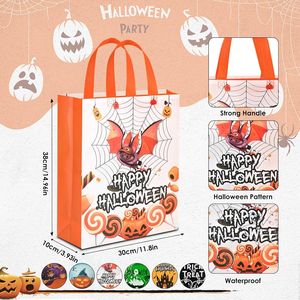 Sacchetti Riutilizzabili per Halloween, Non Tessuti, per Feste e Trattamenti di Dolce o Peccato - Product Image 2