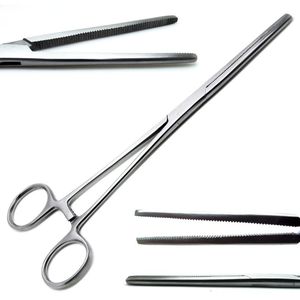 Pinzas Hemostáticas Rochester Pean de 8 Pulgadas, Rectas, Pinzas Quirúrgicas Veterinarias, Pinzas Hemostáticas de Acero Inoxidable, Certificación OEM CE - Product Image 1