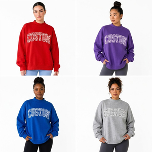 Customized Gingham <b>Teacher</b> Embroidered Sweatshirt <b>Teacher</b> Name Shirt Back To School Appreciation <b>Gift</b> Wholesale Bulk OEM - Product Image 6