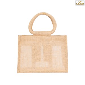 Bolsa de Yute Resistente con Compartimentos, Bolsa de Compras Reutilizable Ecológica - Product Image 3