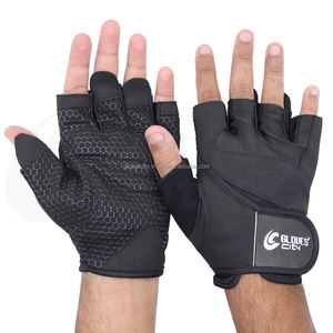 ถุงมือยกน้ำหนักยกกระชับข้อมือสำหรับ2025ถุงมือยกน้ำหนักรองรับข้อมือนิ้วโป้งแพลตตินัมออกแบบได้ตามต้องการ - Product Image 4