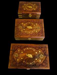 Coffret d'élégance artisanal, bijoux de fabrication royale - Product Image 3