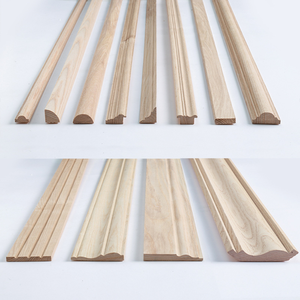 Solid Wood Baseboard and Floor Edge Trim for Contractor Projects Interior Skirting Board Moulding Bulk Supply Custom Profile OEM - Product Image 2