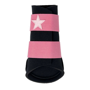 Hot Selling High Quality Custom Logo Cheap Price Leather Material Light Weight Horse Riding <b>Brushing</b> <b>Boots</b> - Product Image 1