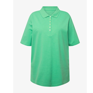 Camiseta Polo Personalizada al por Mayor para Mujer, Talla Grande, OEM, Transpirable, para Golf, Tenis, Manga Corta, Ropa Deportiva Cómoda - Product Image 1