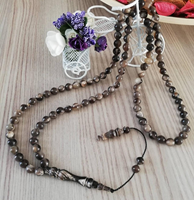 Tasbih en corne de buffle de qualité supérieure, écologique, fait main, Misbaha de luxe, perles de cadeau islamique, vente en gros, premium