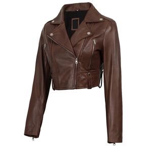 Chaqueta de Cuero Genuino de Alta Calidad para Hombre, Ligera, Económica y Moderna, para Uso Diario - Product Image 1