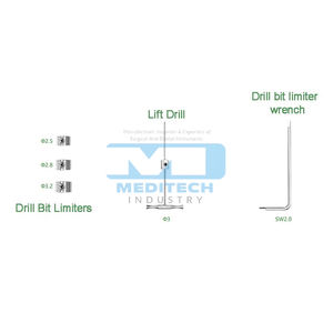 Kit de Instrumentos para Placa de Bloqueo de Miembro Superior de Acero Inoxidable, Set de Instrumentos Quirúrgicos Ortopédicos para Bloqueo de Miembro Superior - Product Image 2