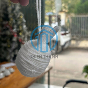 Juego de 4 mini conejitos colgantes hechos en Vietnam para la Pascua con la mejor calidad - Product Image 3