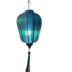 Red Handmade Eco-Friendly <b>Silver</b> Traditional Chinese <b>Lantern</b> for Home Decoration - Product Image 2