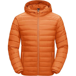 Chaqueta clásica con capucha y diseño acolchado con cremallera para mujer en venta - Product Image 1