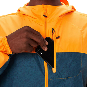 Personalized Logo Windbreaker Shorts Set Nylon Full <b>Zip</b>-Up Two Piece Lightweight Windbreaker Short Set Men's - Product Image 5