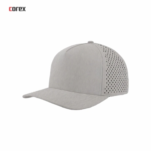 Gorra de Malla de 5 Paneles Color Granate Personalizada, Transpirable, Impermeable, Unisex, Ajustable, Informal para Exteriores, para Adultos, Primavera/Verano - Product Image 4