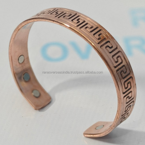 Brazalete Magnético de Cobre Puro al por Mayor, Ajustable, para Equilibrio Energético y Meditación, Diseño Moderno, Ecológico, Varios Modelos - Product Image 2