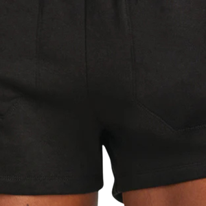Pantalones Cortos Deportivos Negros AKA Ivy Leaf Fleece para Mujer, 100% Poliéster, Transpirables, Impermeables, Casuales, Atléticos, con Cintura Elástica - Product Image 3