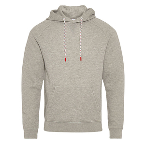Sweat-shirt à capuche pour homme en mélange polyester/coton de qualité supérieure, molleton épais, coupe ajustée, uni, pour l'hiver - Product Image 4
