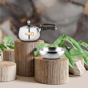 2 PCS <b>Stainless</b> <b>Steel</b> <b>Cookware</b> <b>Set</b> - Product Image 2