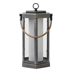 Juego de 2 faroles de madera recién lanzados para decoración de bodas, centros de mesa con candelabros para decoración del hogar - Product Image 4