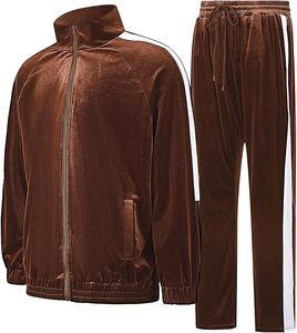 Conjunto Deportivo de 2 Piezas en Tela de Velour, Diseño Estampado, Ligero, Transpirable, 100% Terciopelo, Unisex, Venta al Por Mayor - Product Image 4