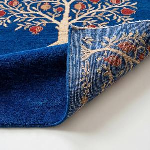 Alfombra de Lana de Lujo con Diseño de Árbol de la Vida, Hecha a Mano, con Diseño Floral Tradicional de Granada, Alfombra Decorativa para Sala de Estar - Product Image 6