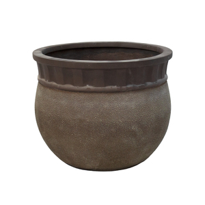 Jardinières décoratives d'extérieur en pierre synthétique de différentes tailles, personnalisables en usine, avec étiquette personnalisée - Product Image 4