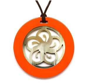 Pendentif rond en cristal de qualité supérieure, fait main, sur le thème de l'amour, avec finition au toucher réel, pour cadeau de mariage et bijoux - Product Image 2