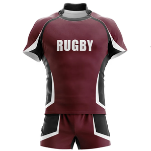 Maillot de rugby personnalisé en gros, vente chaude, uniforme de football sublimé - Product Image 2