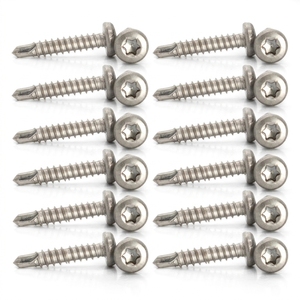 PDC Model 7.1 Pan Head Stainless Steel (304/316/410) Metric/Inch Standard Thread Natural Finish Phillips/Cross Drive - Product Image 1